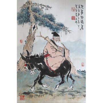 佟宝全国画人物凡事回头看字画之家