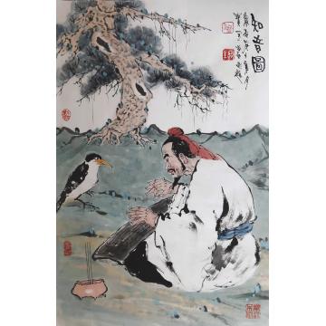 佟宝全国画人物知音图字画之家