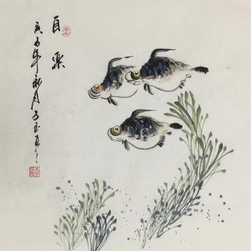 李子玉国画花鸟自乐字画之家