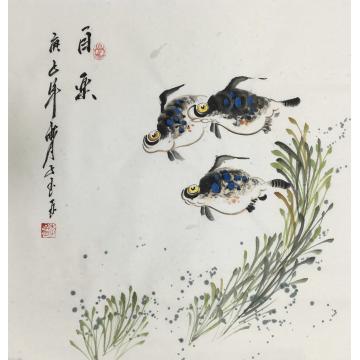 李子玉国画花鸟满额赠送：自乐字画之家