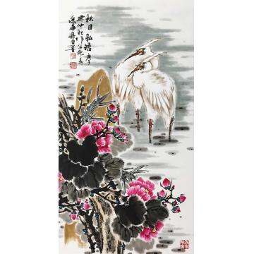 徐鸿海国画花鸟秋日私语字画之家