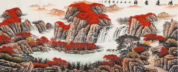 国画家喻伟字画之家