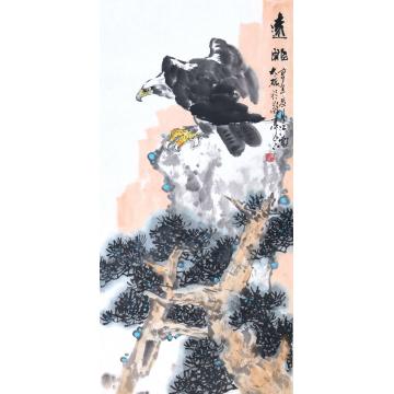 朱大成国画花鸟远眺字画之家