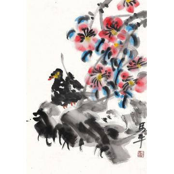 马平国画花鸟静观字画之家