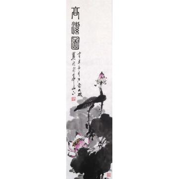 朱大成国画花鸟高洁图(5/6)字画之家