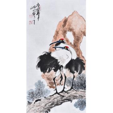 杨怀山国画花鸟鹤寿字画之家