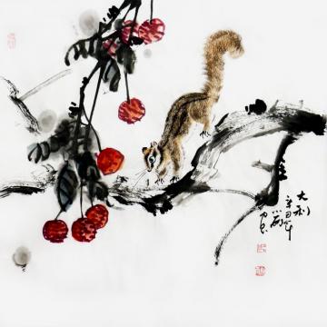 周小雨国画花鸟大利字画之家
