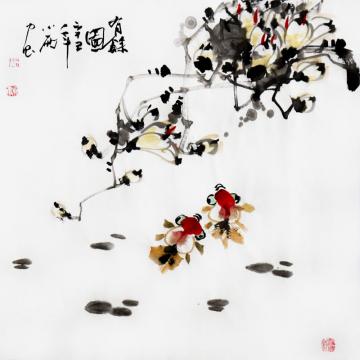 周小雨国画花鸟有余图字画之家