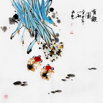 周小雨国画花鸟有余图字画之家