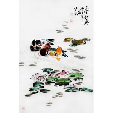 周小雨国画花鸟一堂和气字画之家
