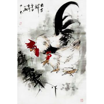周小雨国画花鸟大吉祥字画之家