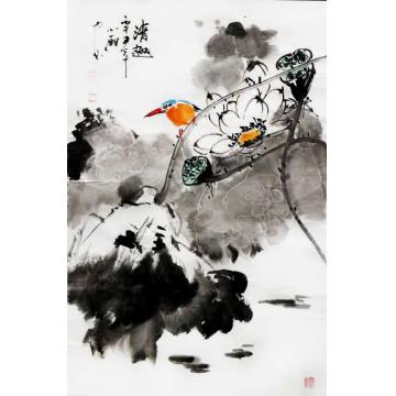 周小雨国画花鸟清趣字画之家