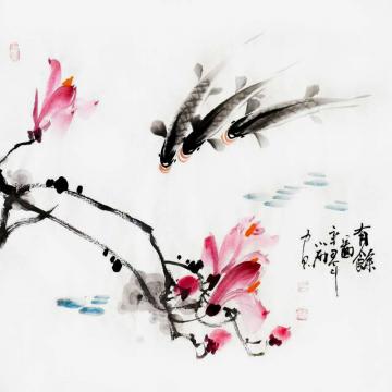 周小雨国画花鸟有余图字画之家
