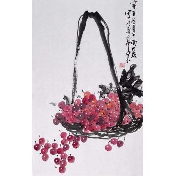 朱大成国画花鸟秋实硕果字画之家