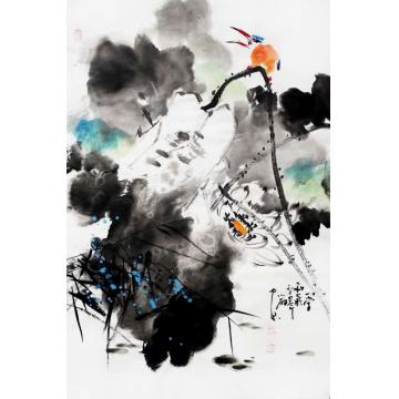 周小雨国画花鸟一堂和气字画之家