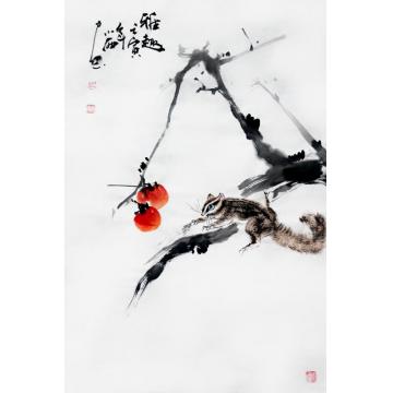 周小雨国画花鸟雅趣字画之家