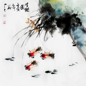 周小雨国画花鸟有余图字画之家