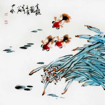 周小雨国画花鸟有余图字画之家