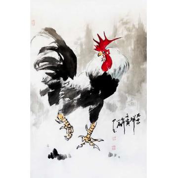 周小雨国画花鸟大吉祥字画之家