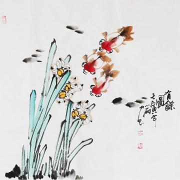 周小雨国画花鸟有余图字画之家