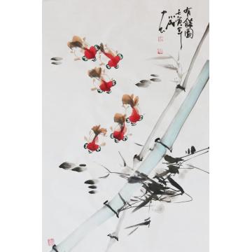 周小雨国画花鸟有余图字画之家
