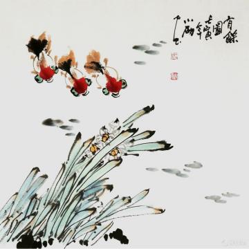 周小雨国画花鸟有余图字画之家