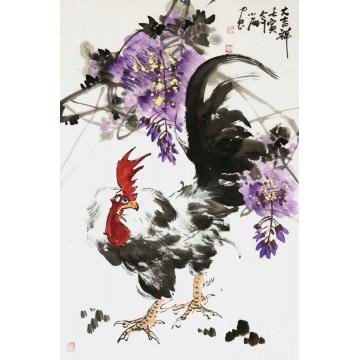 周小雨国画花鸟大吉祥字画之家