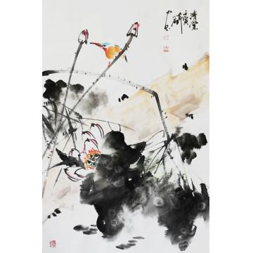 周小雨国画花鸟清赏字画之家