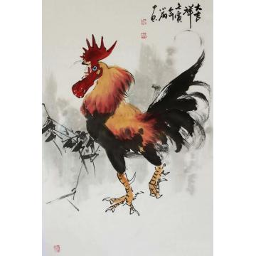 周小雨国画花鸟大吉祥字画之家
