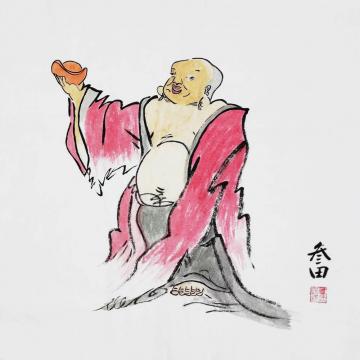 国画家鲁叁田字画之家