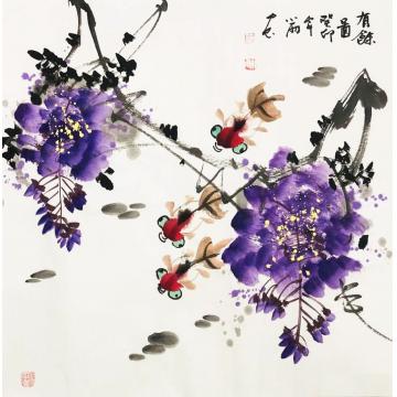 周小雨国画花鸟有余图字画之家