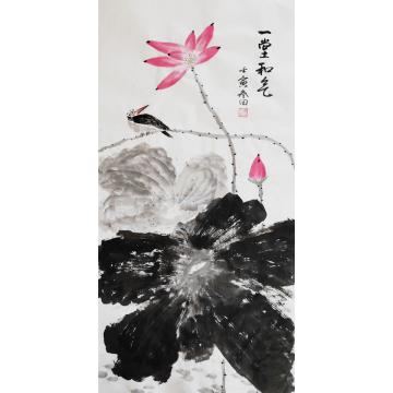 鲁叁田国画花鸟一堂和气字画之家