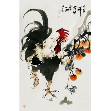 周小雨国画花鸟大吉祥字画之家