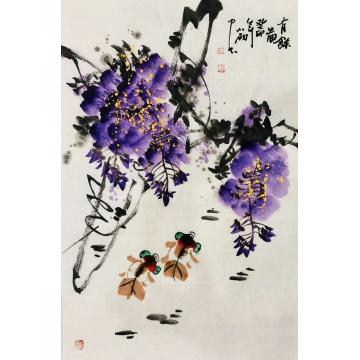 周小雨国画花鸟有余图字画之家