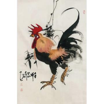 周小雨国画花鸟大吉祥字画之家