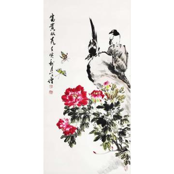 王学增国画花鸟富贵双喜字画之家