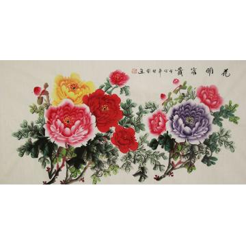 朱秋凤国画花鸟花开富贵字画之家