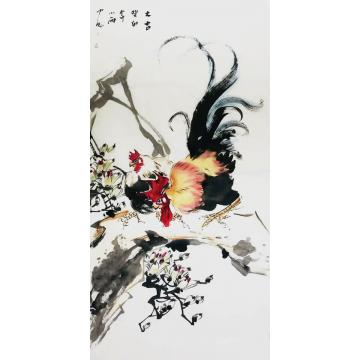 周小雨国画花鸟大吉字画之家