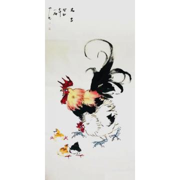 周小雨国画花鸟大吉字画之家