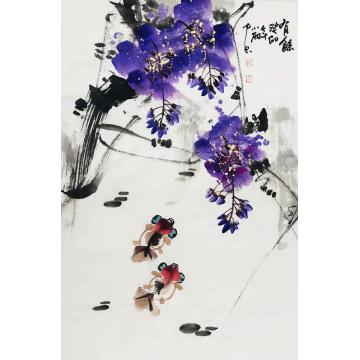周小雨国画花鸟有余字画之家