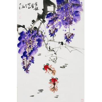 周小雨国画花鸟有余图字画之家