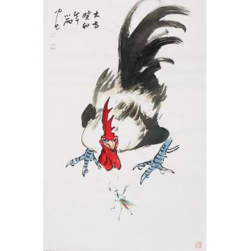 周小雨国画花鸟大吉字画之家
