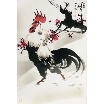 周小雨国画花鸟大吉字画之家