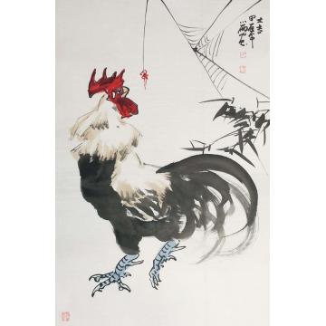 周小雨国画花鸟大吉字画之家