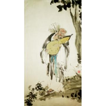 施瑞康国画人物仙人字画之家