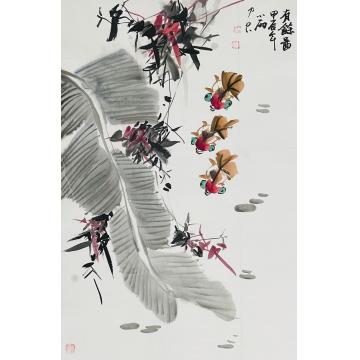 周小雨国画花鸟有余图字画之家