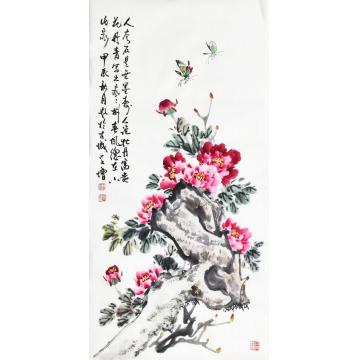 王学增国画花鸟牡丹富贵花字画之家