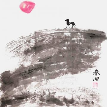 国画家鲁叁田字画之家
