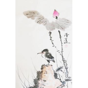 贺清远国画花鸟清远字画之家