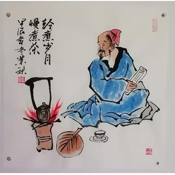 国画家胡业秋字画之家